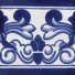 Mexican Talavera Border Tile Tabladas